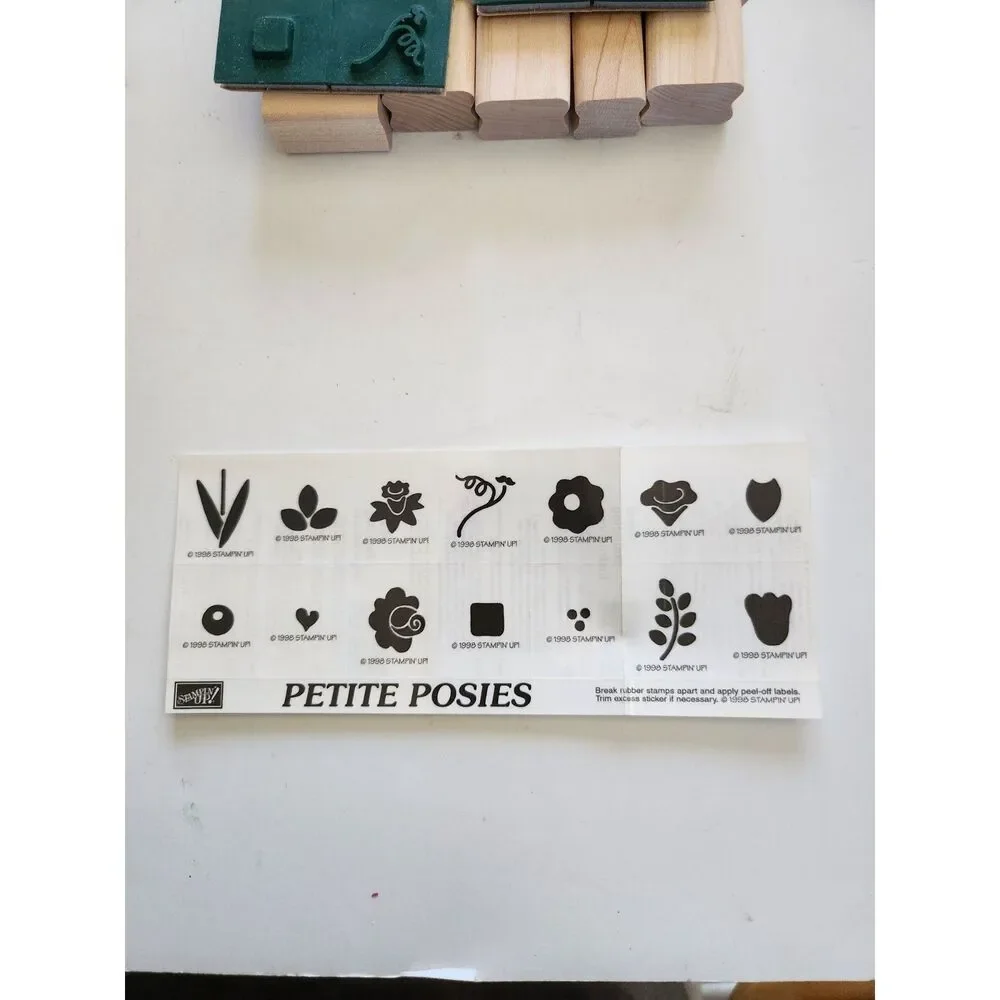 Stampin Up Petite Posies Stamp Set B1